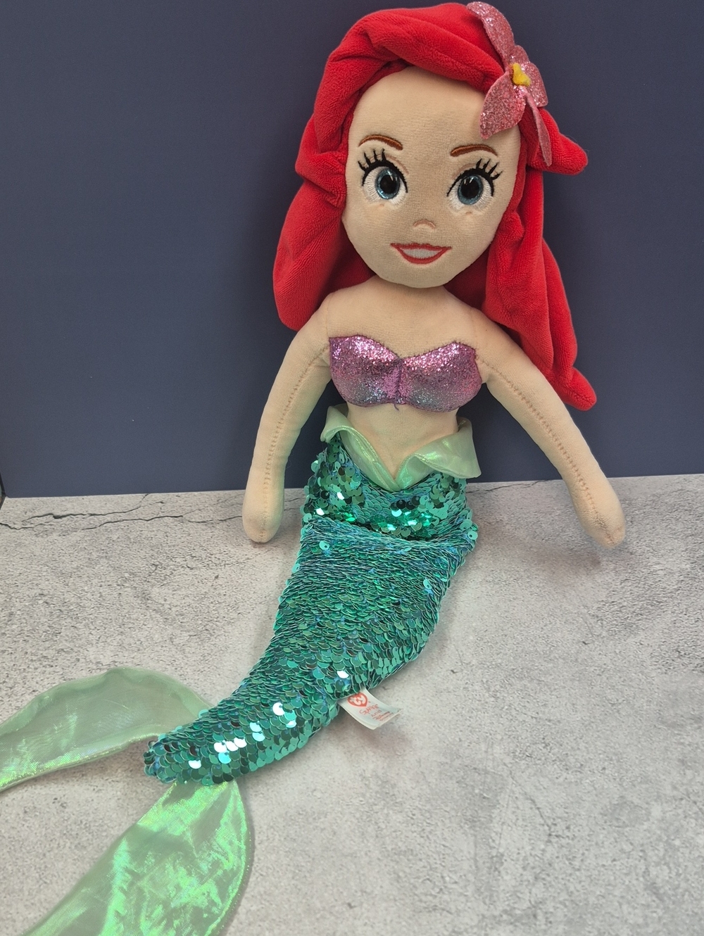 Ty Sparkle Disney Princess "Ariel"